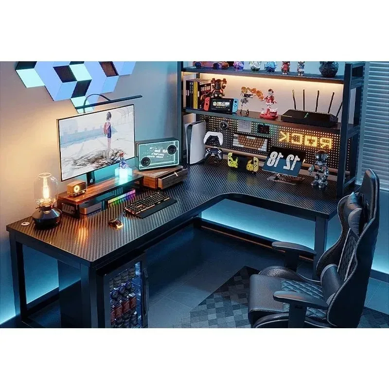 Esports Gaming School - مكتب ألعاب إلكترونية قابل لتعديل الارتفاع،