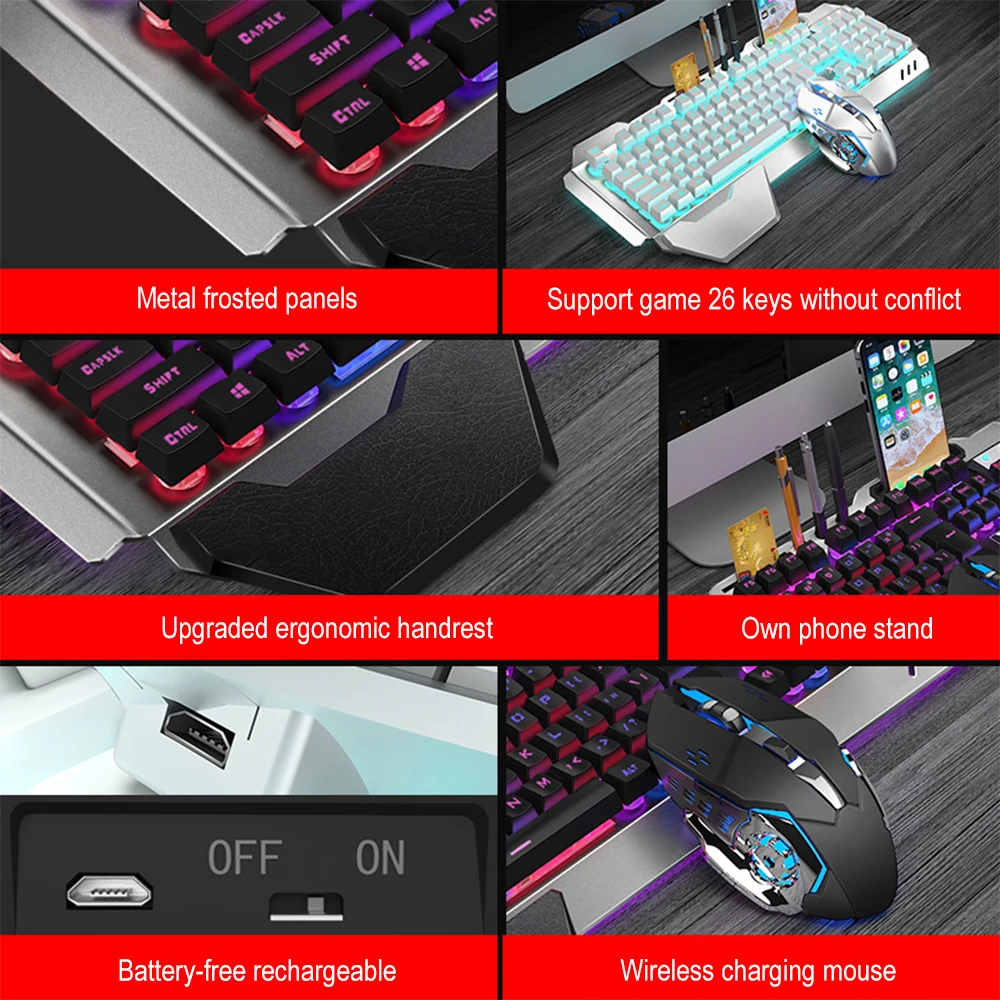 K680 لوحة مفاتيح وماوس لاسلكي  - مراجعة Esports Gaming Keyboard وسعره