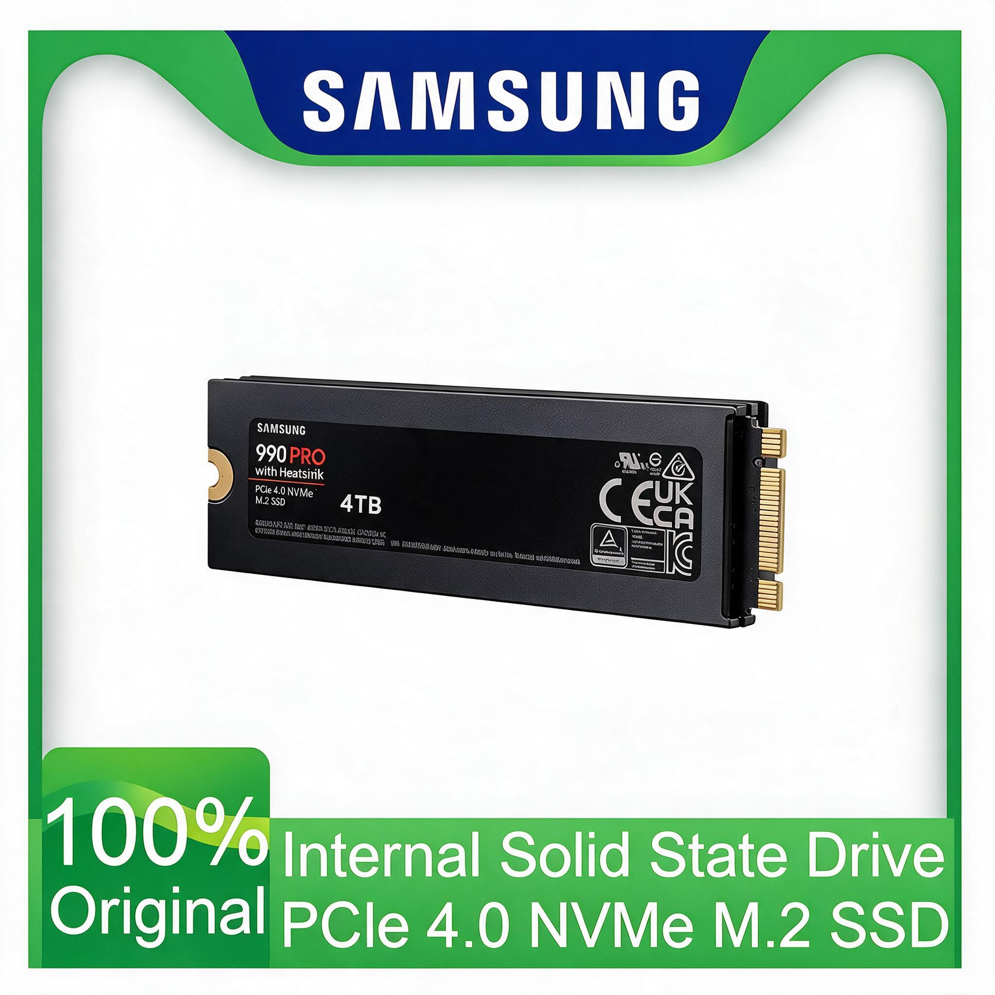 سامسونج 990 برو مع مبدد حراري  - مراجعة Samsung Ssd 990 Pro وسعره