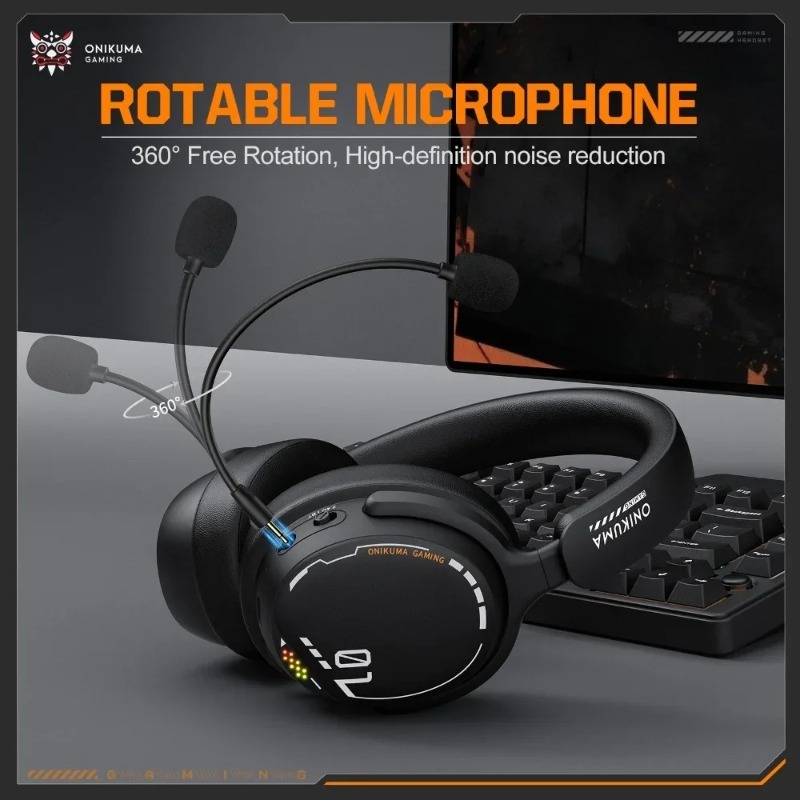 سماعة ألعاب ONIKUMA GT886 ثلاث - مراجعة Esports Gaming Monitor وسعره