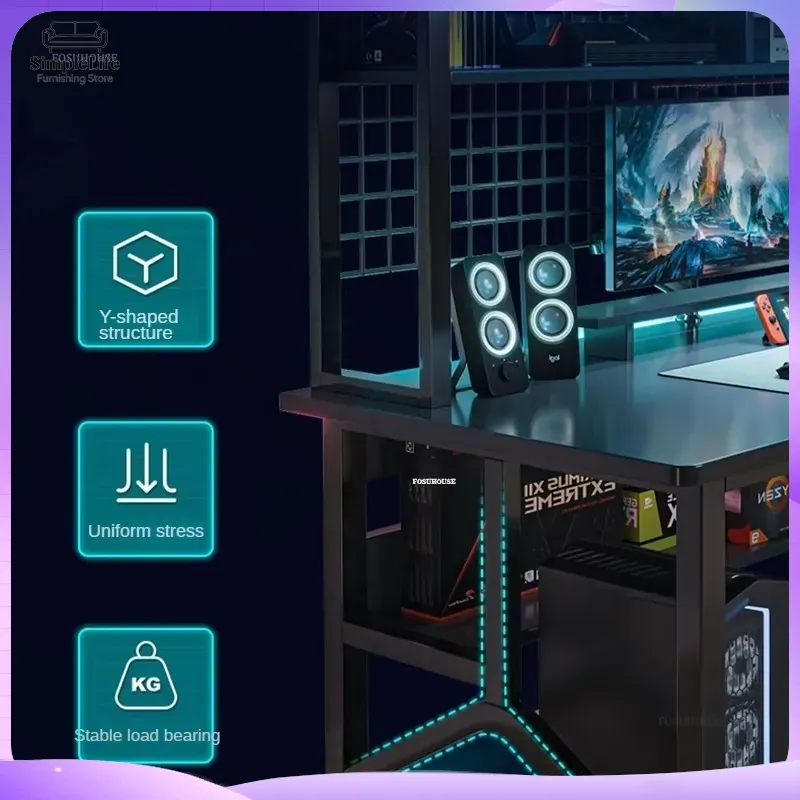 مكتب كمبيوتر نورديك للألعاب وا - مراجعة Esports Gaming School وسعره