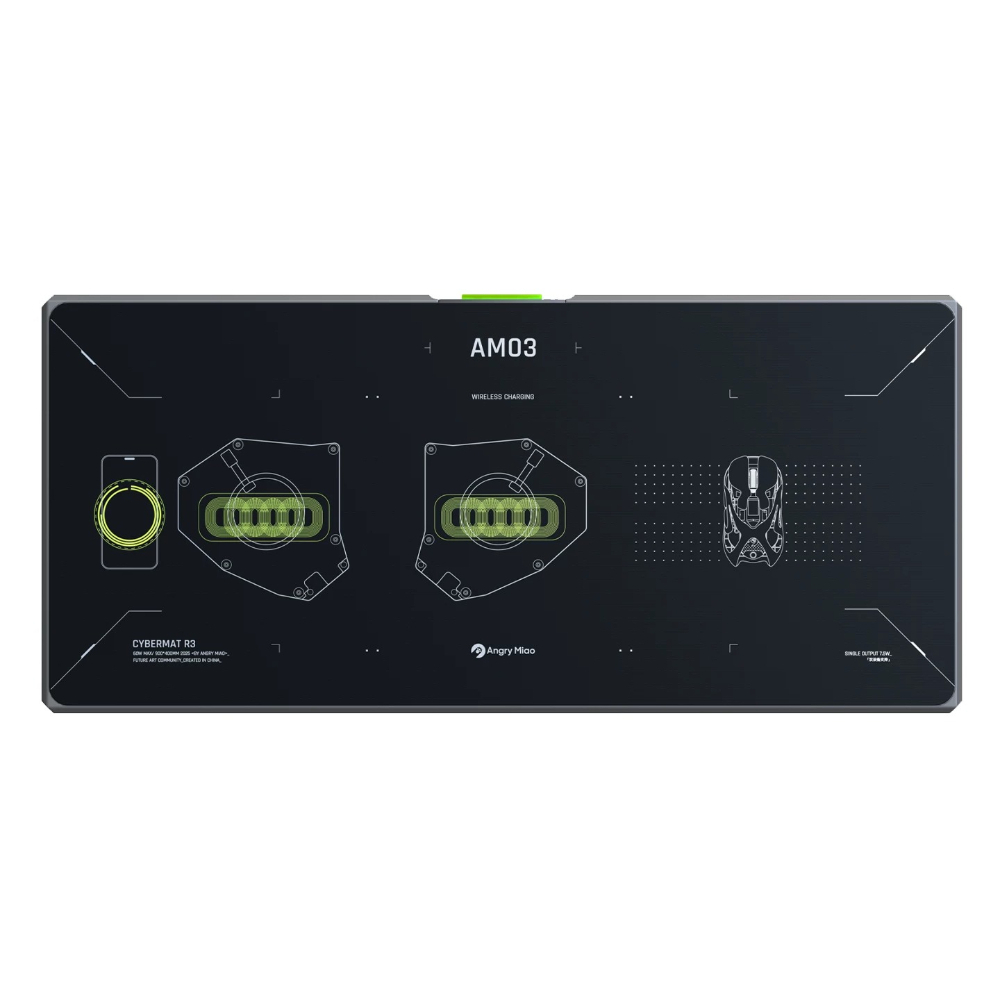 لوحة ماوس ANGRYMIAO CYBERMAT R - مراجعة Esports Gaming Keyboard وسعره