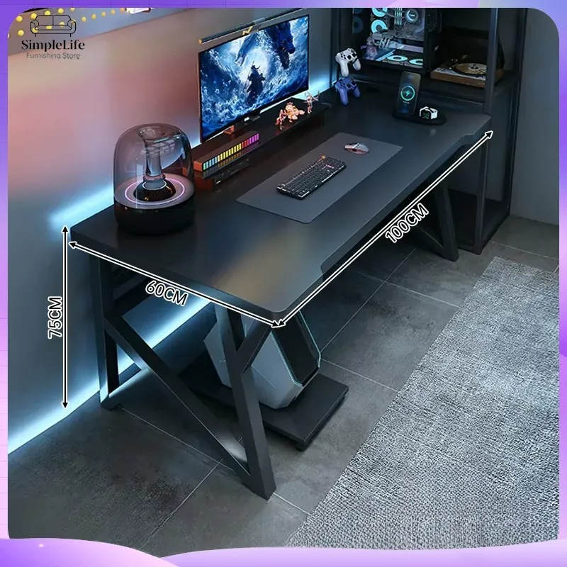 مكتب كمبيوتر مزدوج عصري للمنزل - مراجعة Esports Gaming School وسعره